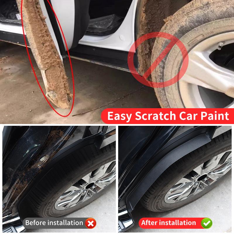 For 2021-2024 Toyota Land Cruiser 300 LC300 Rear Wheel Fender Lining Door Gap Fender Accessories Parts 2022 2023 ZX VXR GX GXR