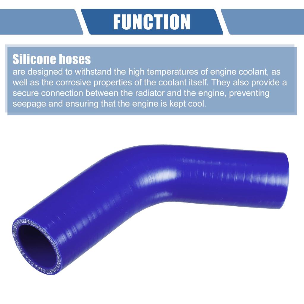 X AUTOHAUX Silicone Hose Silicone Hose Radiator Hose 1 Piece Inner Diameter 28-32mm Length