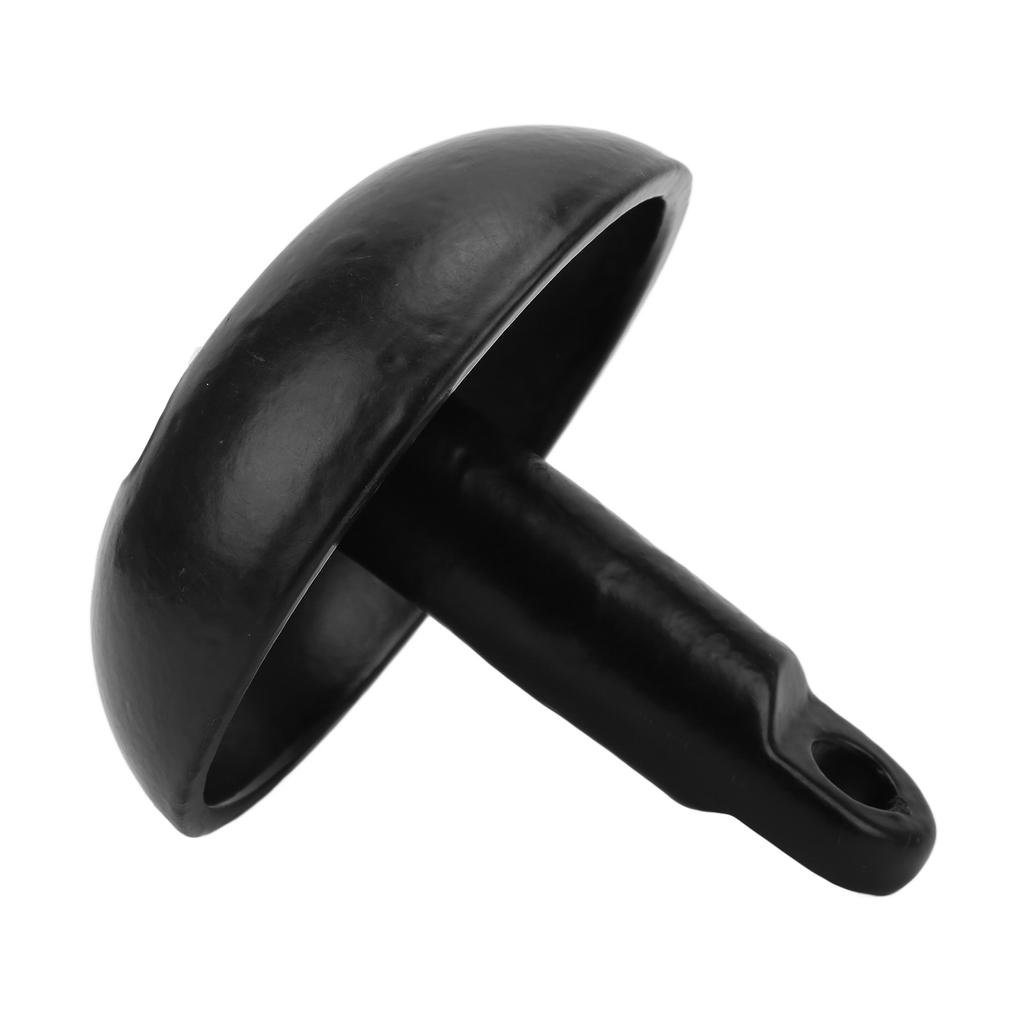 Carbon Steel Mushroom Anchor 10lb Solid Cast PVC Coated Black for Fishing Boats Yachts Jet Skis