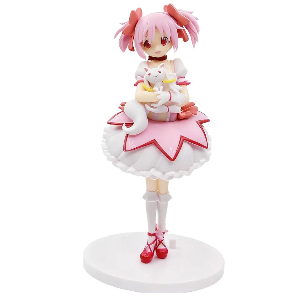 18CM Puella Magi Madoka Magica Kaname Madoka PVC Anime Actionfigur - Sammlermodell Spielzeug Geschenk Anime Cartoon Charakter