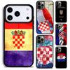 Croatia Flag Print Phone Case For iPhone 17 16 15 14 13 12 11 Pro Max Plus 17Air Soft Silicone Cover