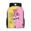 Pretties Anime Cures Backpacks for Men Women Waterproof College School Bishoujo  Bag Printing Bookbag