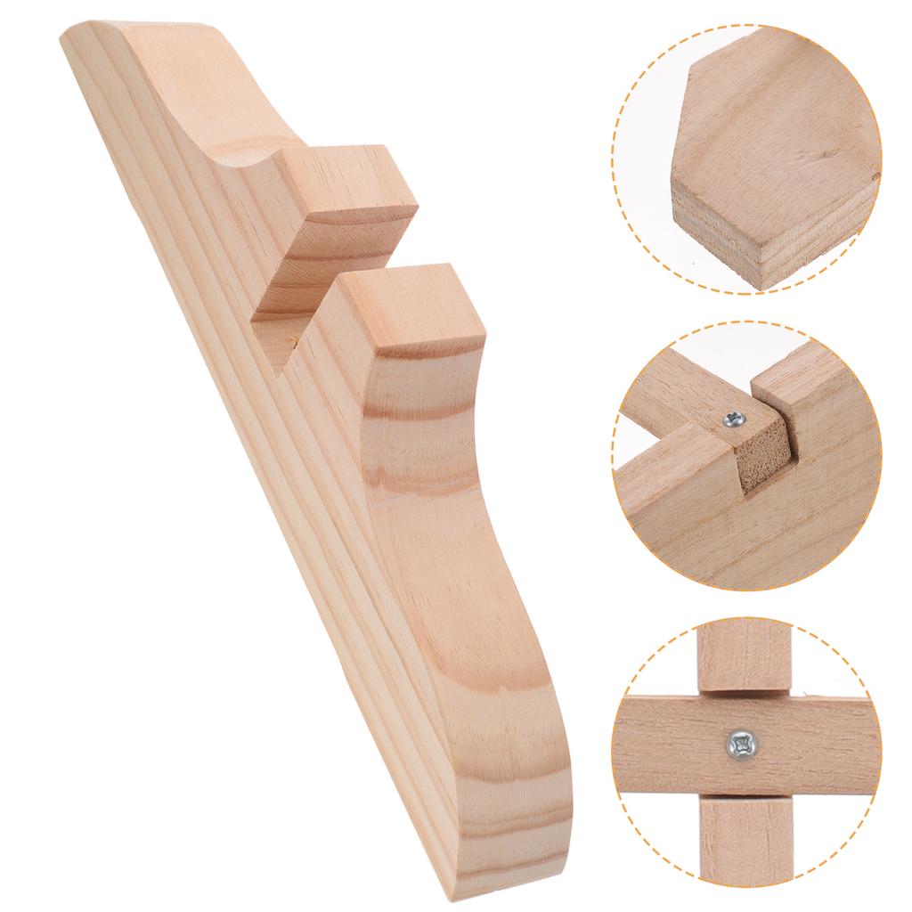 Wooden Screen Base Partition Clips Room Divider Support Bases Clamps Office Bracket Brackets