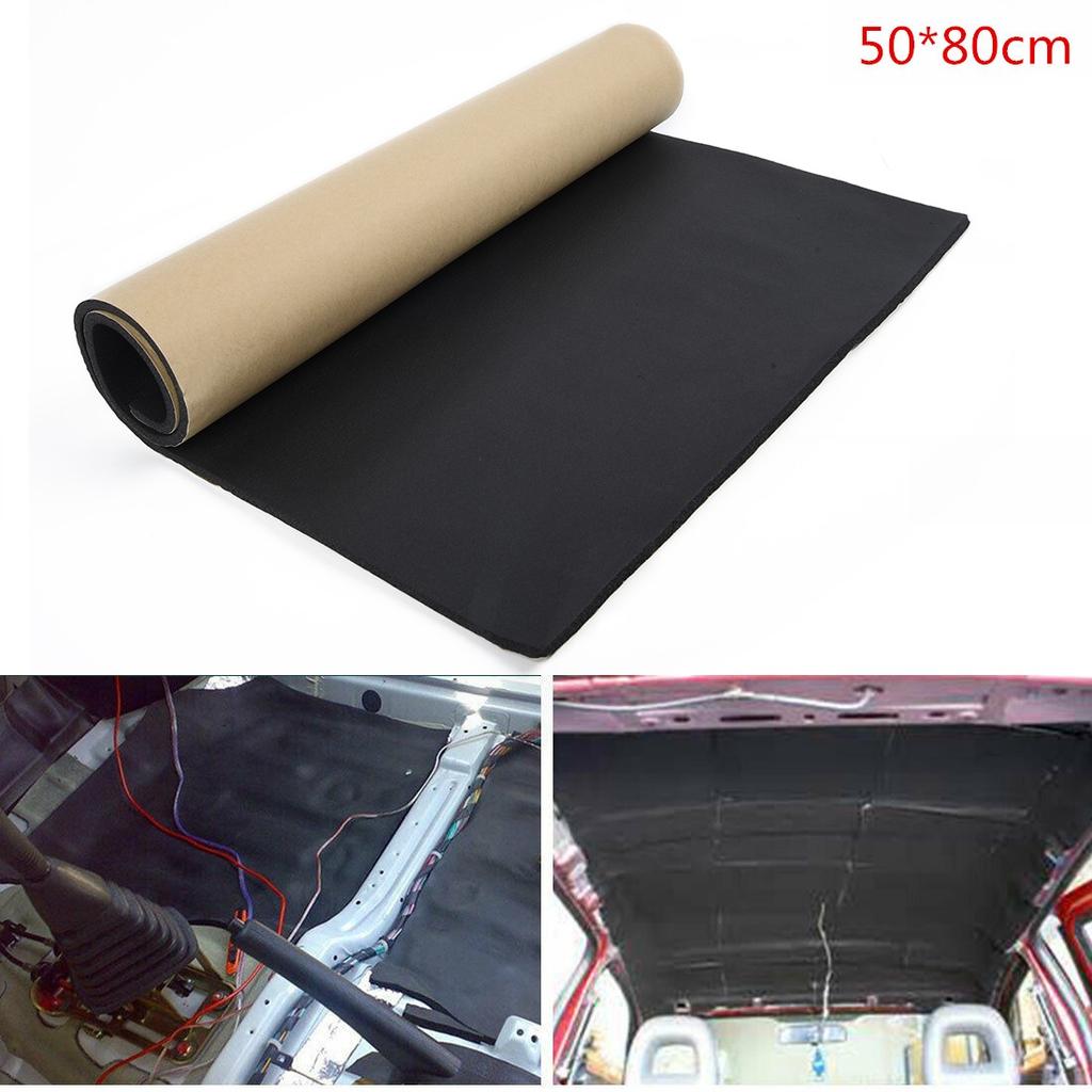 50x80 Cm Capotă Mașină Motor Izolare Termică Fonică Zgomot Tampoane Absorbante Scut Pad