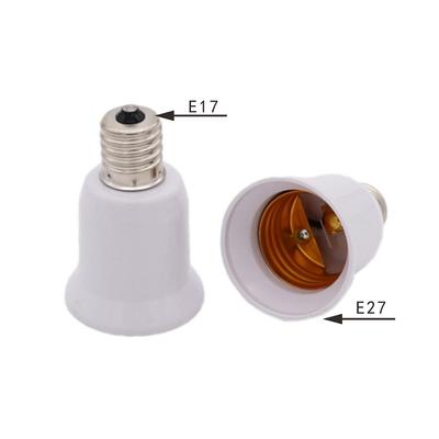 Soclu de lampă E17 E17 la E27 Adaptor bec cu halogen Cfl cu led