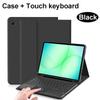 Fodral för Samsung Galaxy Tab A11 Plus 11 tum, Avtagbart Bluetooth-tangentbordsfodral för Samsung Tab A11+ SM-X230/235/236B/310/315