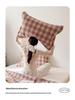 New Soft Pure Cotton Pillow Towel Set - High-Density, Non-Slip, Breathable Adult Covers