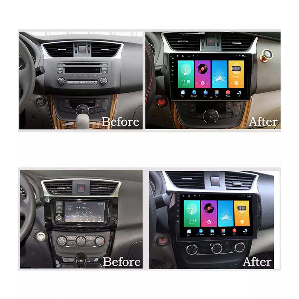 Android Carplay Car Radio For Nissan Sylphy B17 Sentra 2012-2018 Multimedia Player Head Unit Stereo GPS Navigation BT WIFI 2+32GB