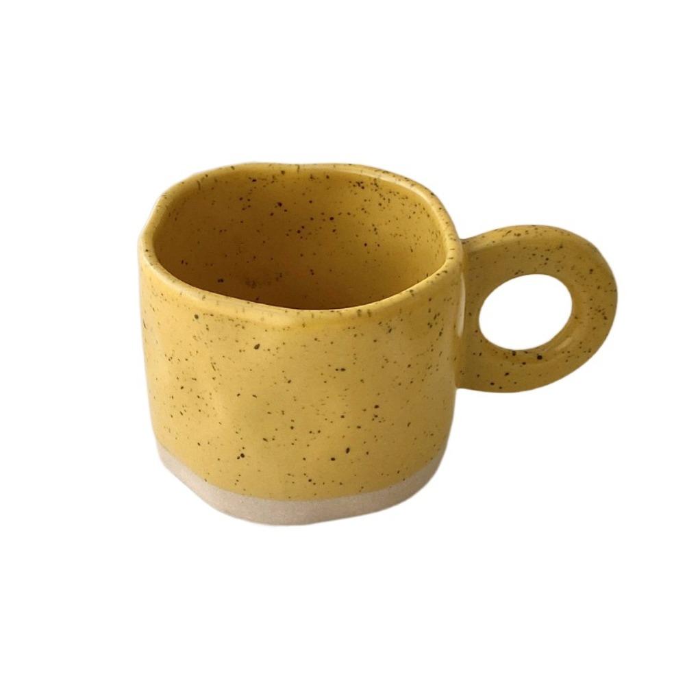 250ML Coffee Mug Splash Ink Design Water Cup INS Tea Cup  Breakfast