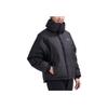 Puma Logo Print Zipper Down Jacket Women Jacket Black 853637-01