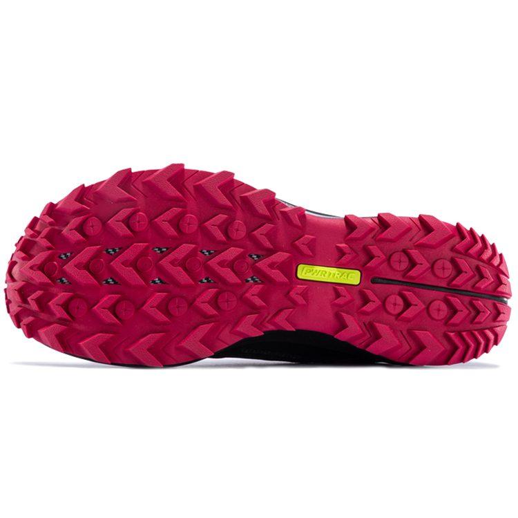 SAUCONY Women's Peregrine 10 Wide 'Black Barberry' S10556-20
