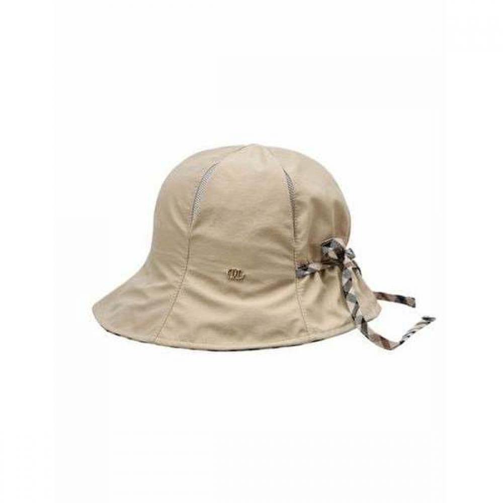 Daks Beige Bucket Hat [back Banding] Slit Point Checkstrap Dche6e227iv