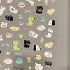Dopamine Style Waterproof Animal, Bow & Cherry Nail Art Stickers for Kids