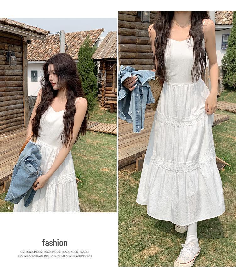 Spring/Summer 2026 Plus Size Women's Slimming Denim Jacket & Camisole Dress Set