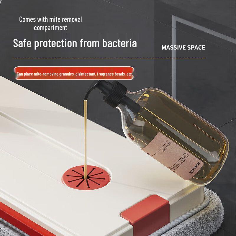 2025 Hands-Free Thickened Flat Mop - Effortless Wet & Dry Cleaning with High Water Absorption