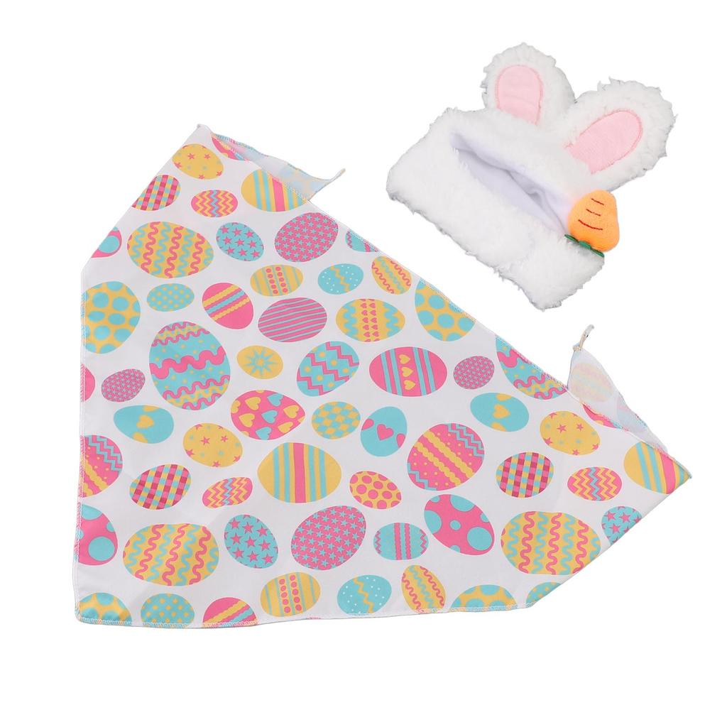 Easter Bunny Goose Outfit Cute Stylish 23 Inch Porch Goose Clothes for Garden Lawn Decoration