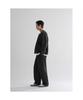 8seconds Cotton Wide Fit Half-Banding Pants Black