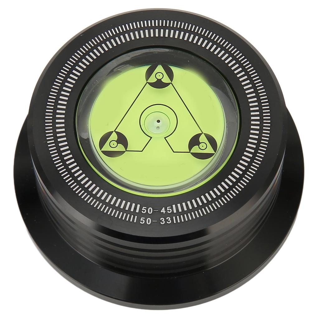 Record Weight Stabiliz Professional 50Hz 45rpm Turntable Disc Stabiliz with and Speed Measurement