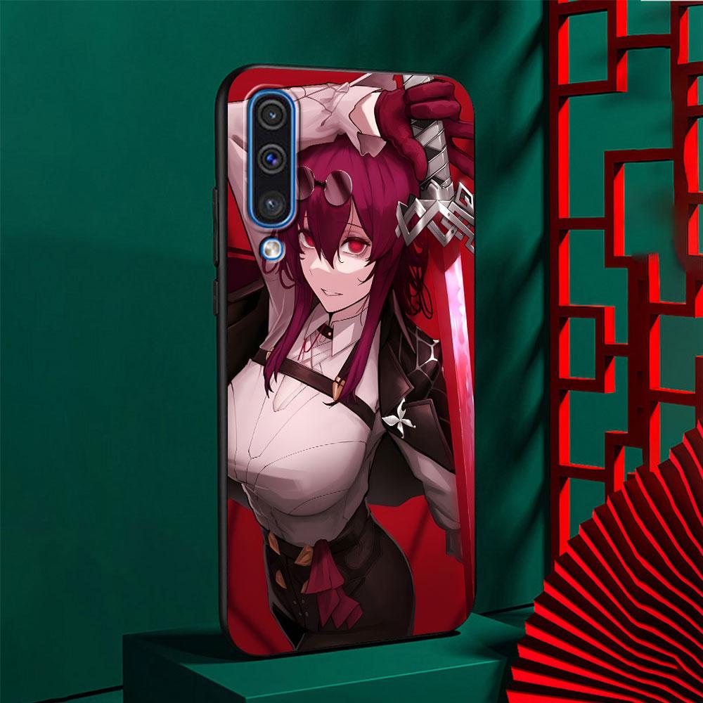 Rail Kafka Honkai Star Case for Samsung Galaxy A03 A04s A20 A30 A20e A70 A70s A50 A40 A30s A50s A20s A10s TPU Black Phone Cover