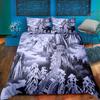 Great Wall King Queen Duvet Cover Old Chinese Building Bedding Set For Teens Adults Architecture 2/3 Pcs Polyester Quilt Cover