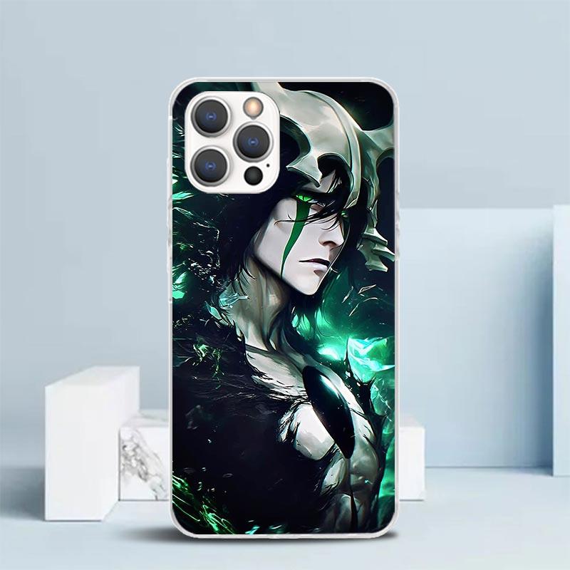 Bleach Ulquiorra Cifer 4 Soft Cover for iPhone 16 17 Air 15 14 Pro Max 16E Phone Case 13 Mini 12 11 7 SE 8 Print Pattern Fit Cas