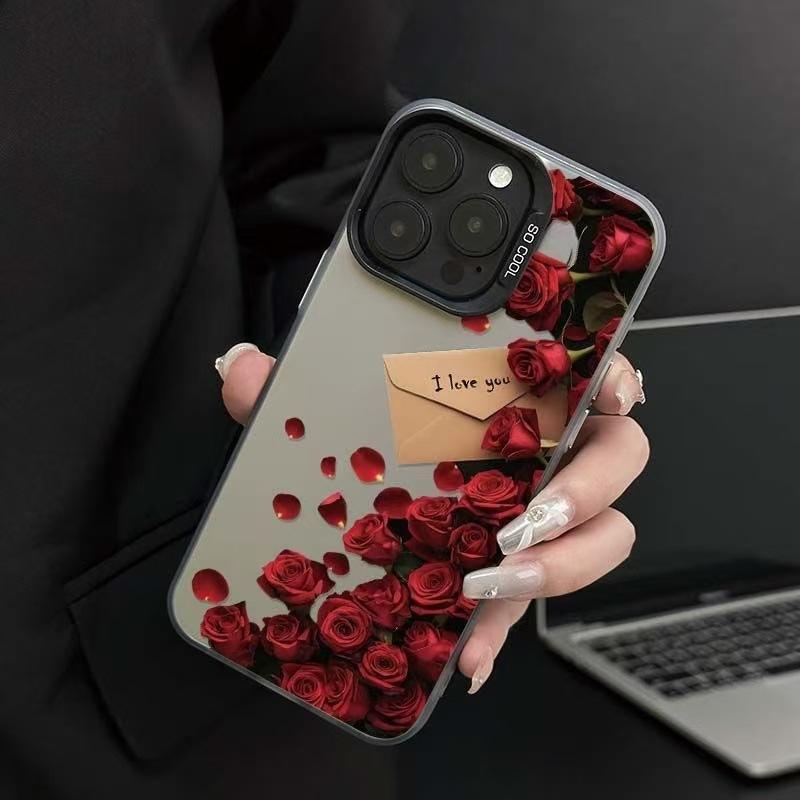 The New Rose Envelope Is Suitable for Iphone17 Mobile Phone Case Apple 15promax/14 Anti-drop 13pro16 Europe and America