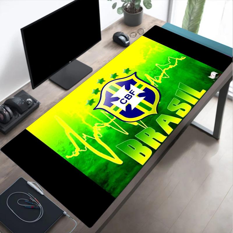 Brazilian Football Federation Emblem Mouse pad Mouse pad, Gaming Mouse Pad, keyboard pad, Desk Decor for computer notebook Fan Gift Birthday Gift