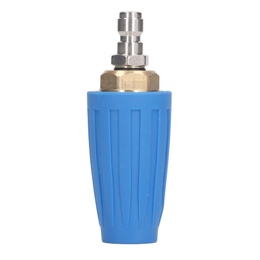 High Pressure Washer Nozzle 1 4in Quick Connector Pressure Washer 4000PSI Cleaning Rotating Nozzle 045 Hole