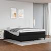 3137569 vidaXL Divan Bed with Mattress Black 80x200cm Faux Leather