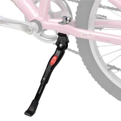 Bicycle Stand Kickstand 24 Inches 26 Inches Adjustable Length Lightweight Compatible with Road Cross Mountain Bikes Black Comes with Hex Wrench Made