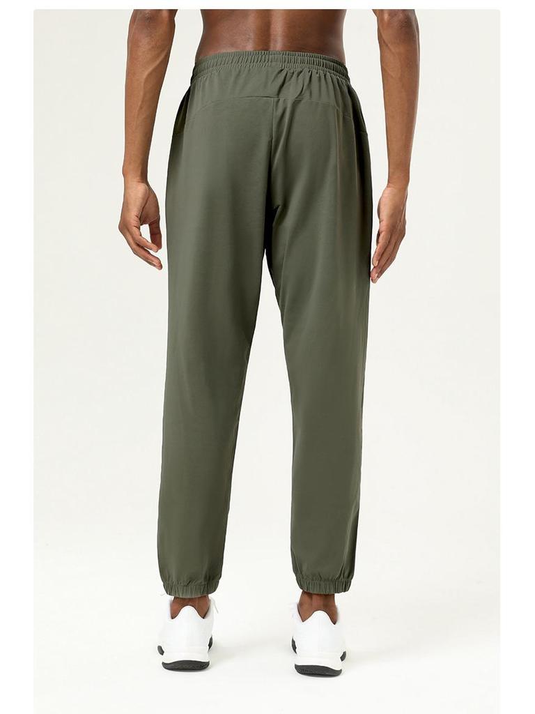 Herren Schnelltrocknende Marathon Trainingshose - Atmungsaktiv, Bündchen, Ideal für Frühling & Herbst