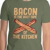 Bacon Is The Duct Tape Of The Kitchen Funny Chef Mechanic Recipe For Success Bakery Cook Inspection License Swag Novelty Gift T-Shirt
