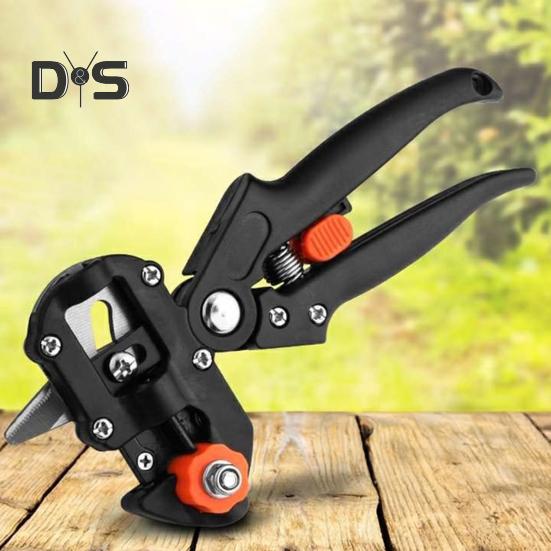 Foarfecă Profesională pentru Altoire Plante 2-în-1 Instrument de Grădinărit pentru Altoire Foarfecă de Tăiat pentru Uz Intens pentru Tăierea Florilor Pomilor Fructiferi Arbuștilor