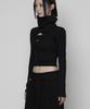 ETRE AU SOMMET Polar Open Bolero Top Set (Black)