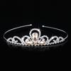 Rhinestone Crystal Tiara Princess Crown Rhinestone Headband Girls Crowns for Kids Wedding Prom Birthday Party Gift