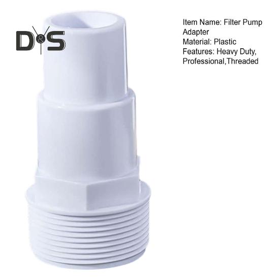 Pool Filter Pump Connector Universal Threaded Reusable Professional Swimming Pool Pump Hose Adapter Replacement for SPX1091Z7 SPX1091Z4