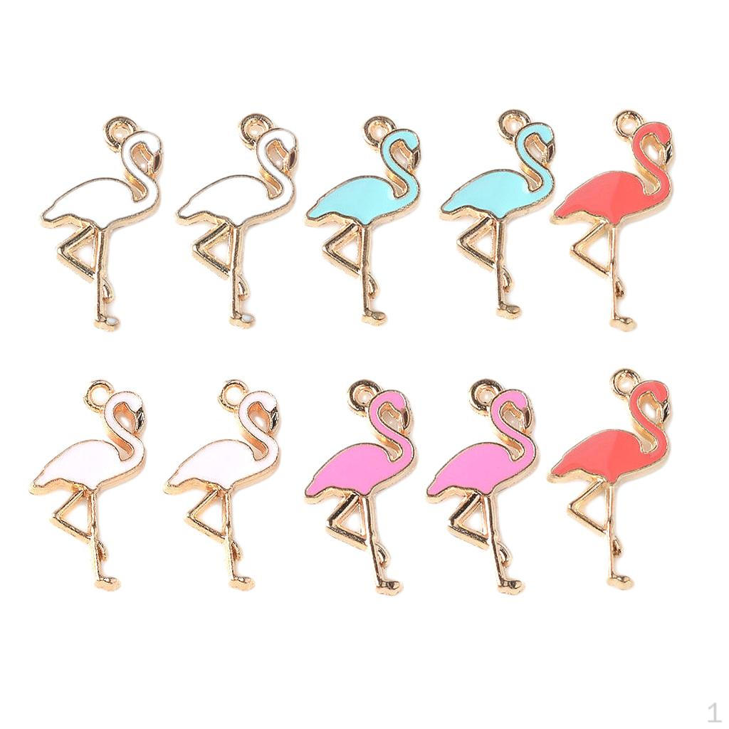 

10шт DIY серьги изготовления подвески фламинго подвески ювелирные изделия поиск