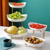 Homeglen Modern Tiered Fruit & Snack Plate