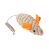 Pet Mice Toy Cats Teaser Animal Toy Interactive Cats Matatabi Mint Toy Simulation Cotton Mouse for Boredom Cats Hunting