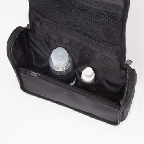 MUJI Polyester Hanging Washroom Accessory Case Black 16×19×6cm 44904473