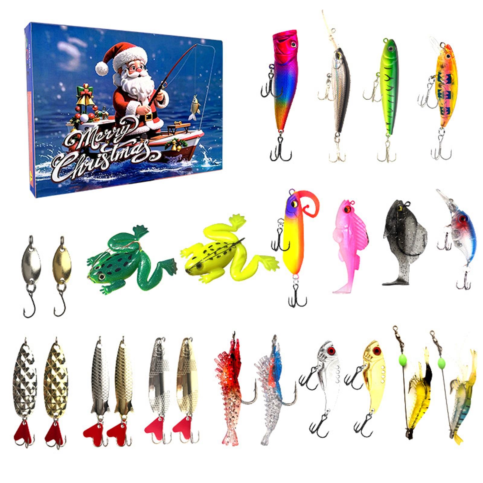 

Christmas Fish Set Creative Fishing Enthusiast Gift Set Multi Variety Fish Fish Set One Size