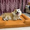 Large Waterproof Dog Bed Sofa Luxury Washable Removable Dog Beds Puppy Elderly Dogs Bed Care Paralyzed Rehabilitation Pet Sofas