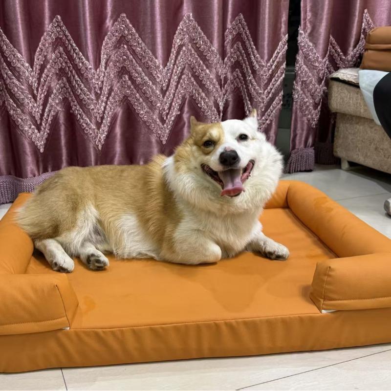 Large Waterproof Dog Bed Sofa Luxury Washable Removable Dog Beds Puppy Elderly Dogs Bed Care Paralyzed Rehabilitation Pet Sofas