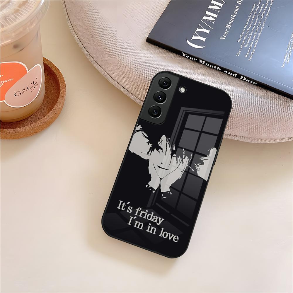

The Cure Robert Smith Phone Case Glass For Samsung Galaxy S25 S23 S24 S21 S22 S20 Ultra Fe Plus A15 A14 Cover Samsung S20
