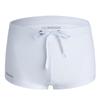 Men's Low-Waist Waterproof Swim Trunks - Drawstring Nylon Square Leg Design for European and American Markets