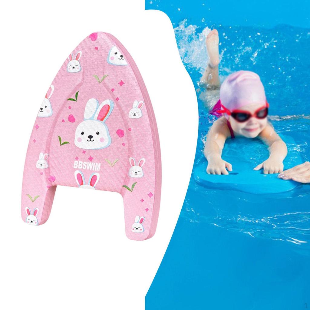 Swim Kickboard Floating Board Cartoon Auxiliary for Kids Toddlers Surf