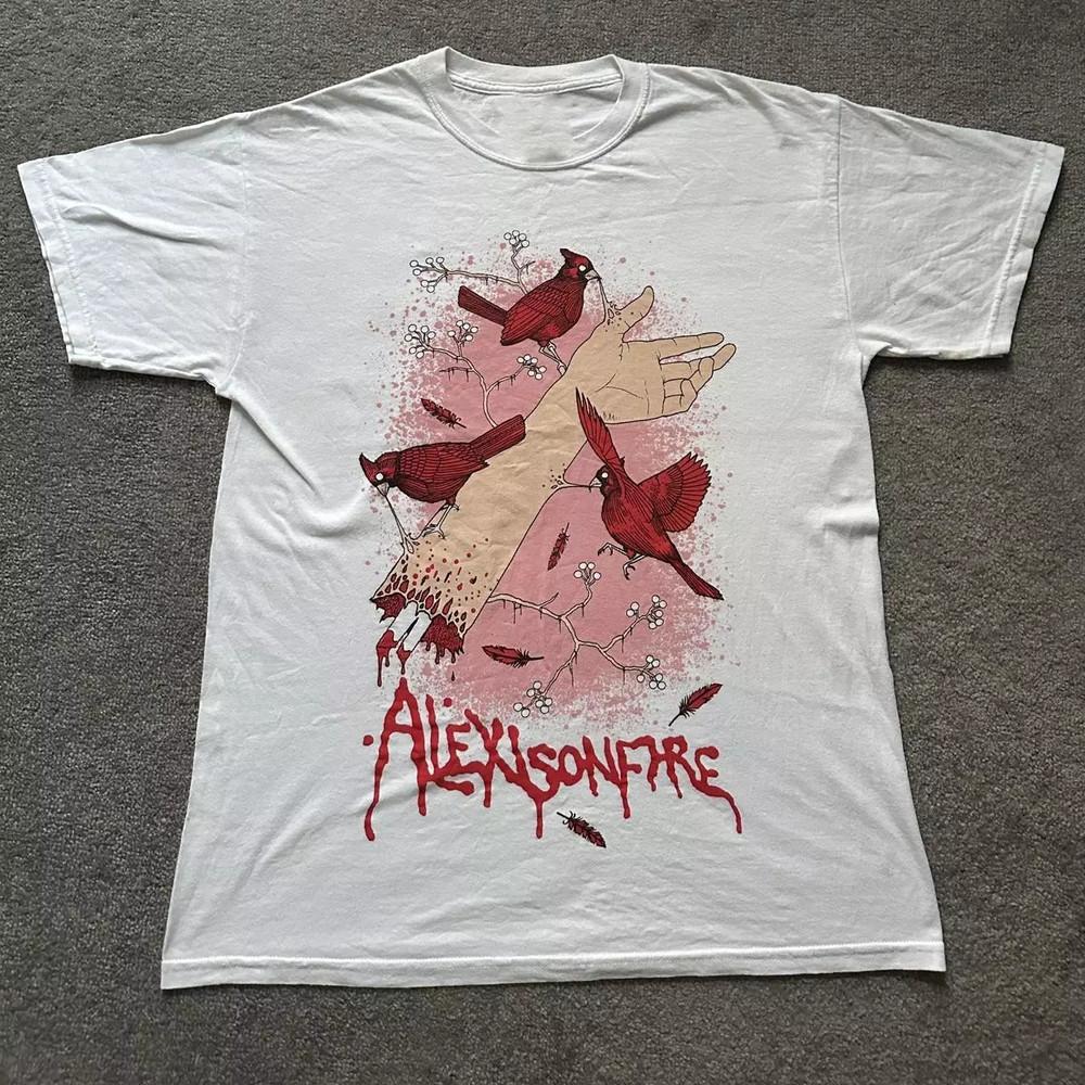 

ALEXISONFIRE Band Tour Gift For Fans S to 5XL White T-Shirt KN648 Unisex T-Shirt S