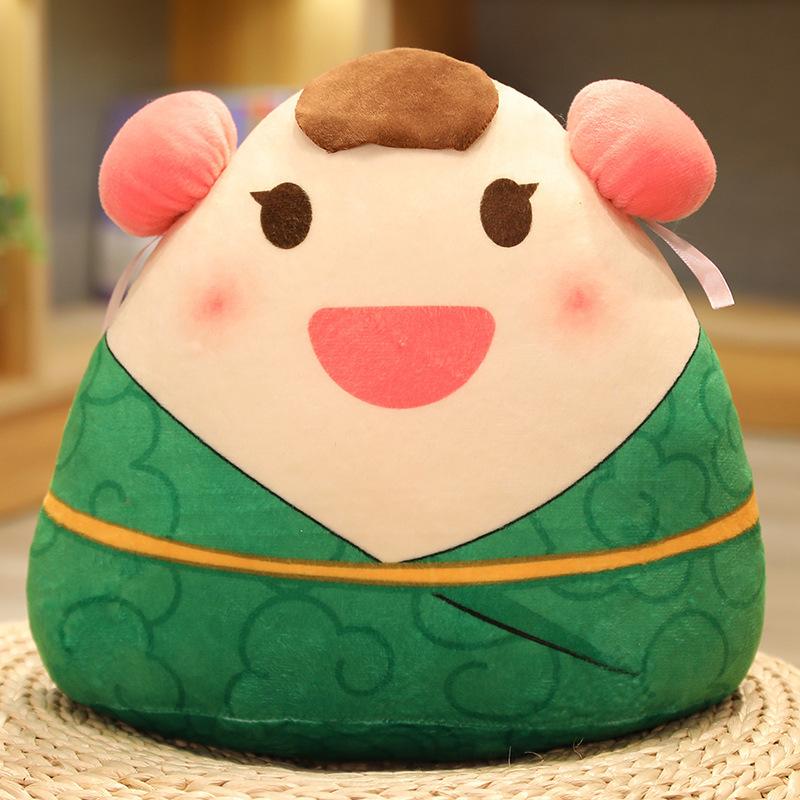 Simulated Zongzi Doll Dragon Boat Zongzi Doll Mascot Children's Plush Toy Gift Cute