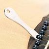 12 Pcs Acoustic Guitar Bridge Pins with Bridge Pin Puller Remover & Guitar Bridge Saddle Nut, Replacement Parts and Accessories