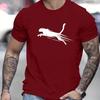 New Men's T-Shirt 3d Simple Print Short-Sleeved O-Neck Shirt Summer Casual T-Shirt For Men Fashion Top Oversized Men's Clothes